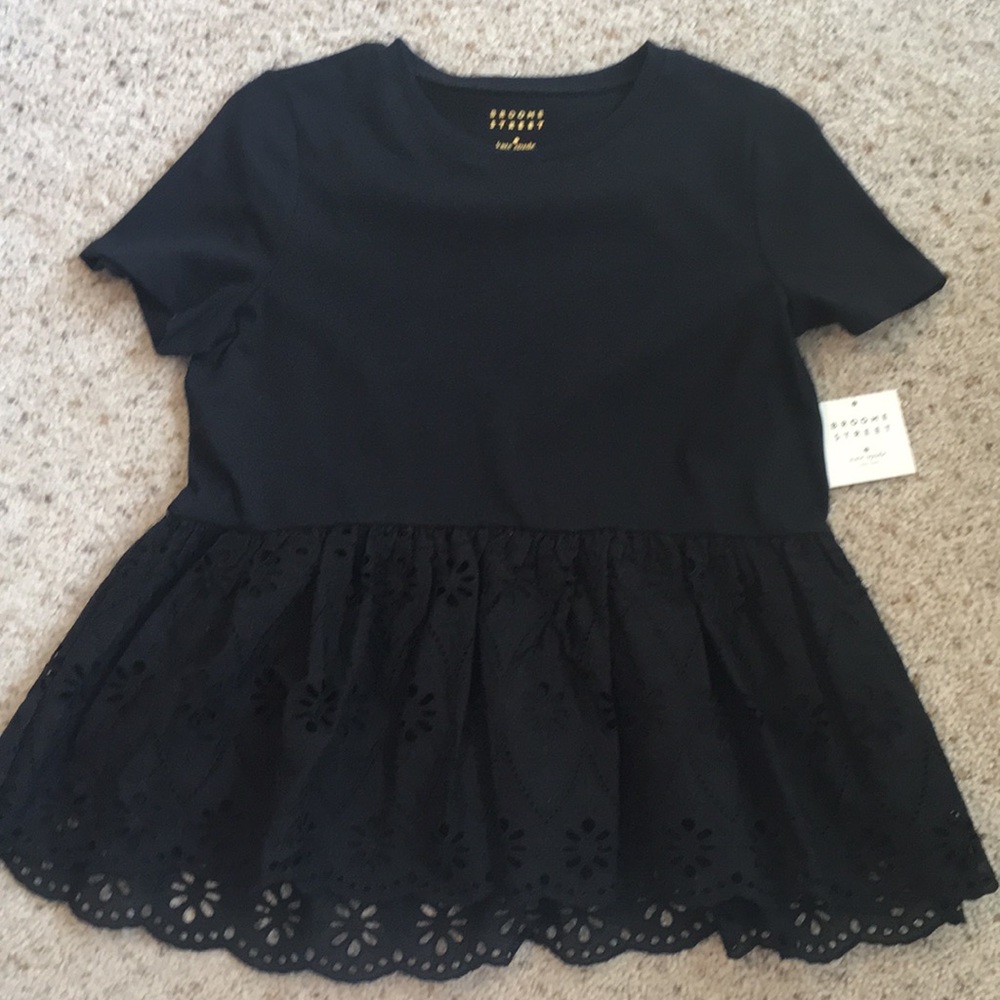 Kate spade peplum top